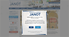 Desktop Screenshot of janot-distillerie.com